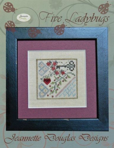 five ladybugs